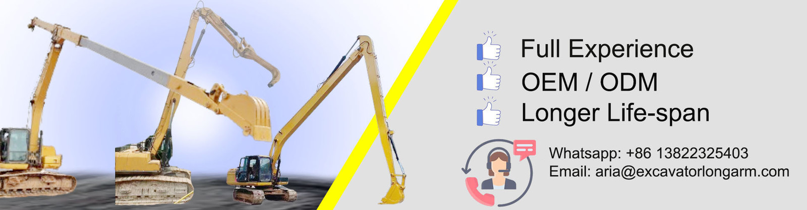 Máy đào xử lý vật liệu