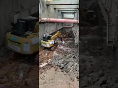 Excavator đường hầm cánh tay đường hầm boom excavator rút ngắn cánh tay rút ngắn boom