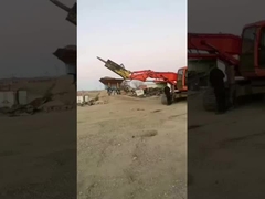 Excavator cánh tay đường hầm với bộ ngắt Excavator rút ngắn cánh tay rút ngắn boom