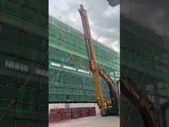 0.4-2.5cbm Máy khoan gắn tay kính thiên văn thủy lực với kẹp vỏ sò