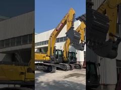 Cánh tay kính thiên văn của máy đào cải tiến với xô tiêu chuẩn để đào đất