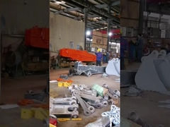 Máy đào cánh tay kính thiên văn tầm xa sử dụng Q355B hàn tốt hơn