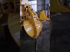 Excavator Grapple Grabbing Steel Stone Gravel Excavator Thêm