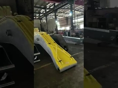 20m 25m Telescopic Dipper Arm với Clamshell Bucket Grapple Clamshell Telescopic Arm