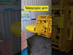 Telescopic Excavator with Clamshell Bucket with Teeth for Grabbing Excavator Long Arm (Thiên khoan kính thiên văn với thùng vỏ sò với răng để nắm bắt)