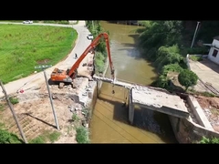 Phản hồi từ khách hàng: Long Reach Demolition Excavator Highreach Demolition cho Cat Hitachi