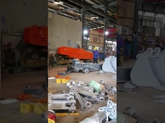 10M 12M 16M Long Reach Excavator Telescopic Arm Excavator Telescopic Boom Q355B thủy lực