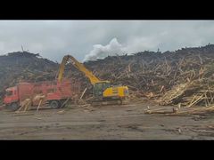 Excavator Bàn tay phá hủy với gỗ Grab Excavator Long Reach Arm Excavator Long Arm