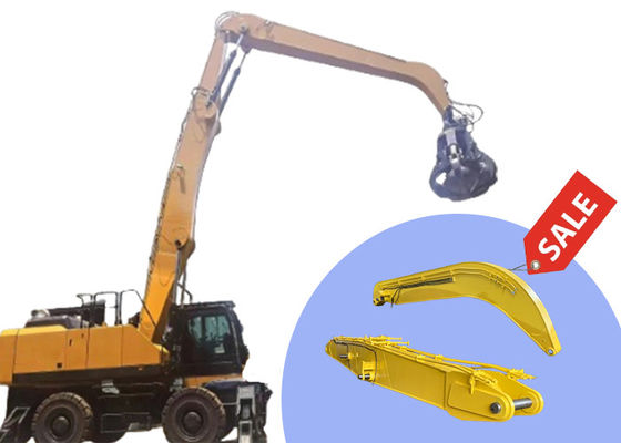 chất lượng  High Effective Material Handler Excavator Boom Arm For Grabbing Steel nhà máy sản xuất