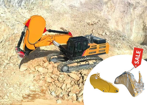 Chất lượng  55 Ton High Strong Excavator Rock Arm , Q355B Material Excavator Ripper Boom nhà máy sản xuất