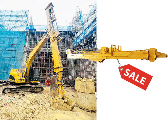 Tàu đào 25m Telescopic Dipper Arm đào đáy hố với xô vỏ