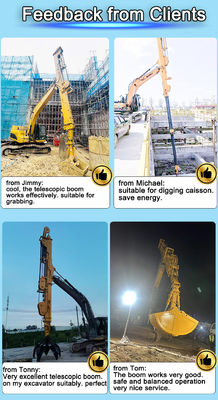 BS900E 3 phần cánh tay dài kính thiên văn cho mèo Hitachi Komatsu máy đào