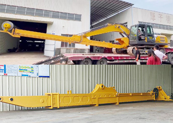 14M 15M máy đào cánh tay kính thiên văn cánh tay dài với xô đào đáy hố
