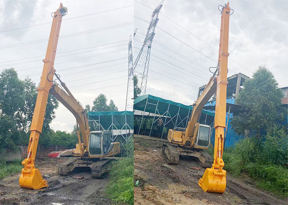 Q690D HG785 Excavator Telescopic Boom Long Reach Boom Với chiều sâu đào 16m