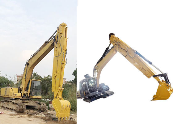 12M Telescopic Excavator Sliding Boom Arm With Bucket Để đào hố nền tảng