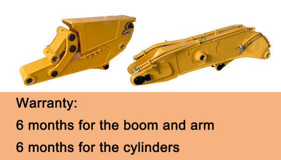 Bảng dày hơn Excavator cánh tay ngắn với xô / Breaker đào đường hầm