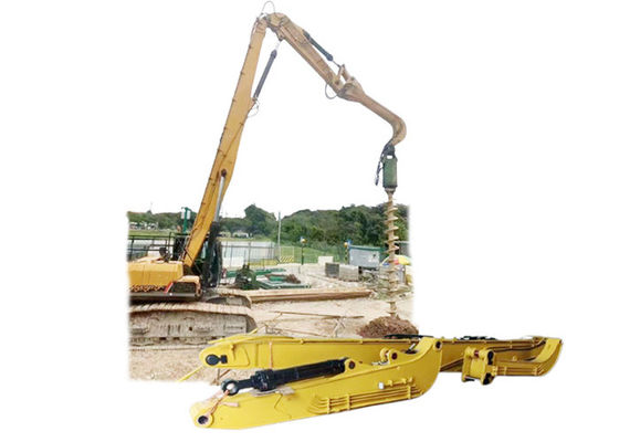 16m 18m 19m Excavator đống Boom và cánh tay đống lái xe gắn kết sức mạnh cao