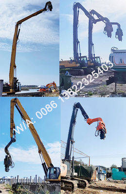 20 tấn 30 tấn 85 tấn Excavator đống lái tay đống gắn boom