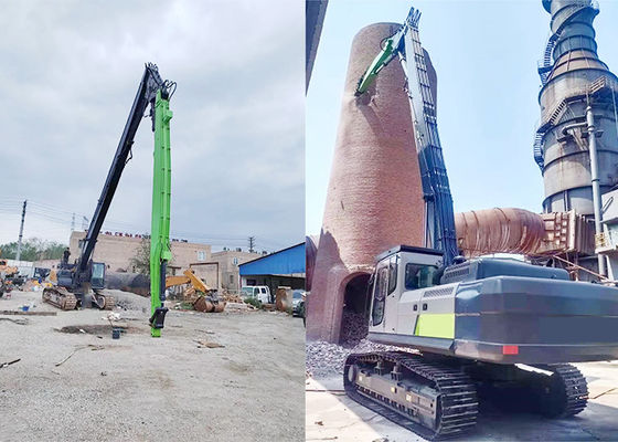 Q355B Q690D Tháo dỡ Long Reach Boom 20m 30m cho máy đào cao