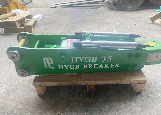 20 Ton 55 Ton Excavator Hydraulic Breaker để phá vỡ con đường đá