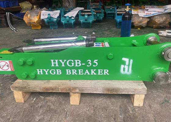 20 Ton 55 Ton Excavator Hydraulic Breaker để phá vỡ con đường đá