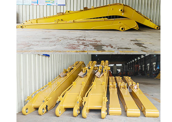 Công việc xây dựng Excavator Long Reach Arm 22m với xô để đào