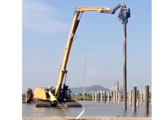 Cần đóng cọc máy đào Q355B Đóng cọc bê tông Cọc thép cho