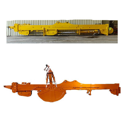 1.5m3 Capacity Bucket Telescopic Dipper Arm 3 Section Excavator Long Arm
