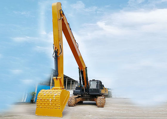 Q690D Excavator Long Reach Boom With Bucket Cylinder Để dỡ cát