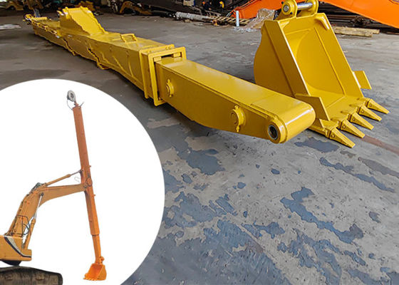 Q690D HG785 Excavator Telescopic Boom Long Reach Boom Với chiều sâu đào 16m