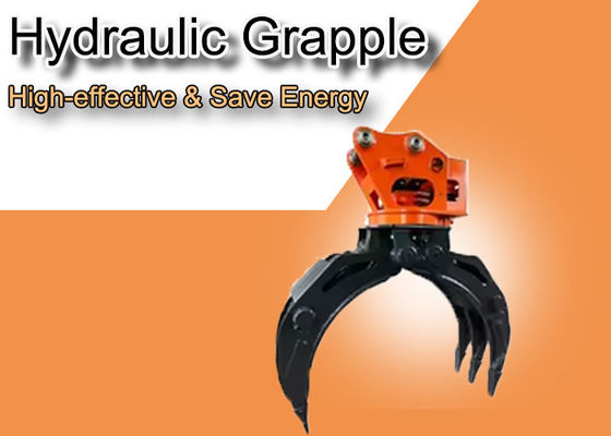 OEM 360 độ xoay Hydraulic Griple cho 4-55tons Excavator