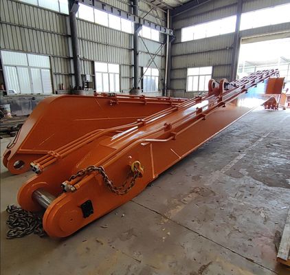Q690D Excavator Long Reach Boom With Bucket Cylinder Để dỡ cát