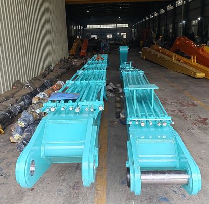 Cần cẩu phá dỡ 2 đoạn 18 mét bền bỉ cho máy xúc 20-45 tấn để phá dỡ công trình, phụ kiện máy xúc Q355B