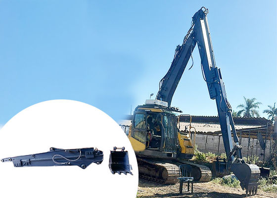 10m đào sâu Excavator Telescopic Boom Arm Thiết kế giới hạn đôi