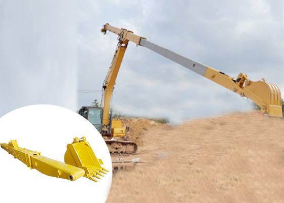 Q690D HG785 Long Reach Excavator Telescopic Arm với Bucket Digging Foundation Pit
