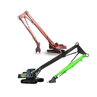 Ba phần Telescopic Demolition Boom, Q355B Q690D Demolition Excavator Arm