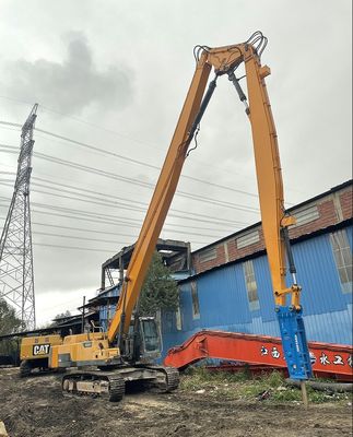 Ba phần Telescopic Demolition Boom, Q355B Q690D Demolition Excavator Arm