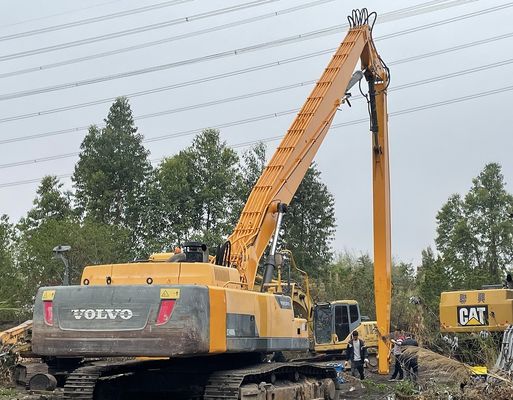 Ba phần Telescopic Demolition Boom, Q355B Q690D Demolition Excavator Arm