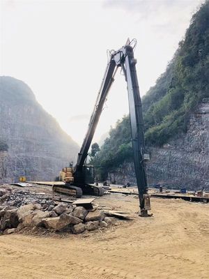 Ba phần Telescopic Demolition Boom, Q355B Q690D Demolition Excavator Arm