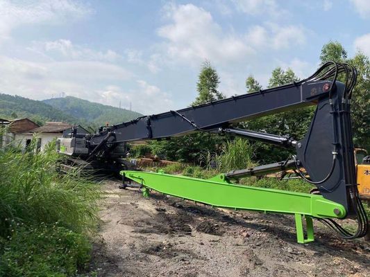 Máy khai quật tháo nhào Long Reach