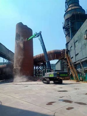 Máy khai quật tháo nhào Long Reach