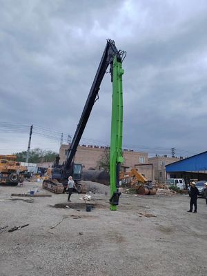 Máy khai quật tháo nhào Long Reach