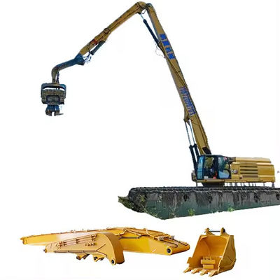 OEM 20-85ton Excavator Pile Driving Arm, Hydraulic Vibratory Pile Driver Arm