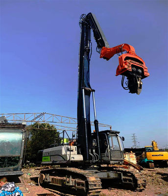 Excavator tầm xa rung động đống lái cánh tay cho xây dựng đống giải pháp