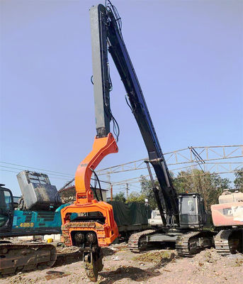 Excavator tầm xa rung động đống lái cánh tay cho xây dựng đống giải pháp