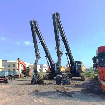 Excavator tầm xa rung động đống lái cánh tay cho xây dựng đống giải pháp