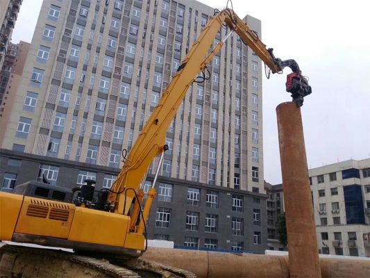 Máy đào đắp tấm tay lái Long Reach Arm, Máy đào tay đẩy tay
