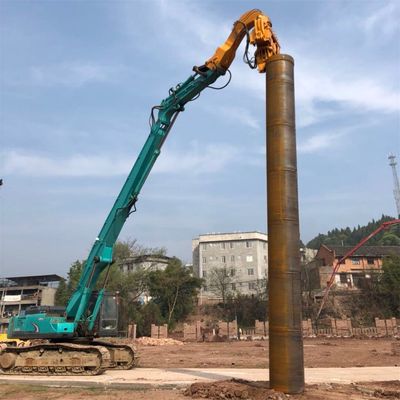 OEM Excavator Pile Driving Boom Arm dao động đà búa