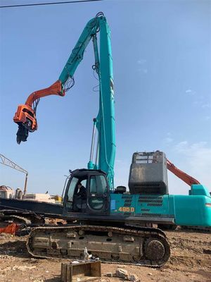 OEM Excavator Pile Driving Boom Arm dao động đà búa