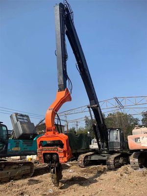 Tùy chỉnh màu sắc Excavator đống lái boom cánh tay với Hammer Auger gắn